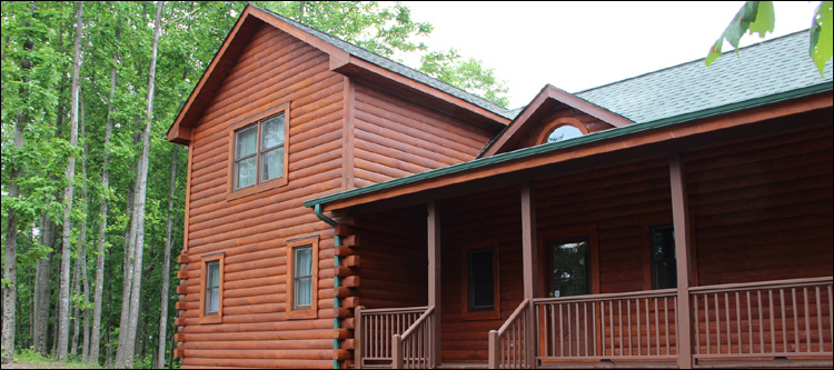 Log Home Staining in Currie,  North Carolina