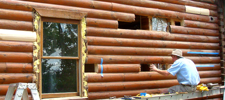 Log Home Repair Hampstead,  North Carolina